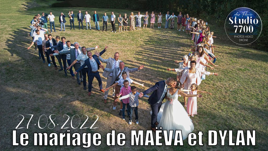 Le mariage de Maëva et Dylan accompagnés par le Studio 7700 Chez Fhano Photos Vidéo Drone