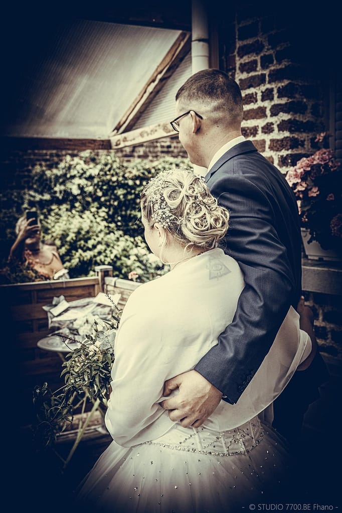 Photo du studio 7700.BE lors du mariage de Pauline et Olivier le 29 AOUT 2020