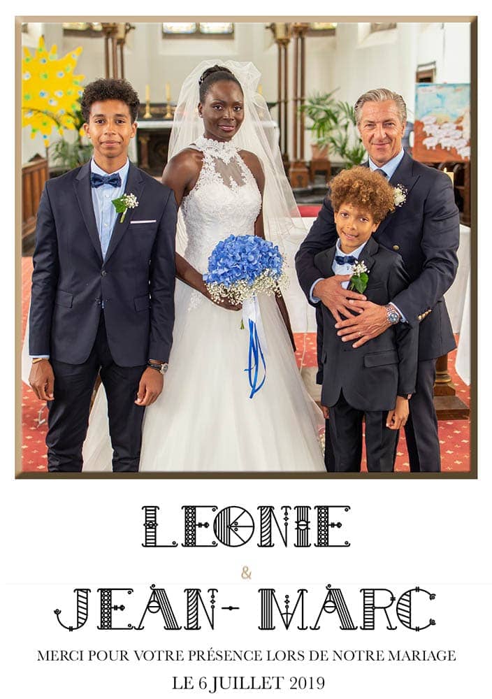 Les photos du mariage de Léonie et Jean-Marc le 6 juillet 2019