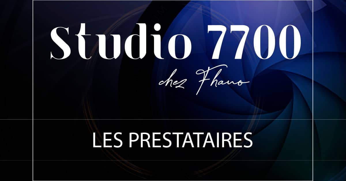 Les prestataires du Studio 7700 chez Fhano (Fotos Photos Videos Drone pour les mariages pacs unions et famille)