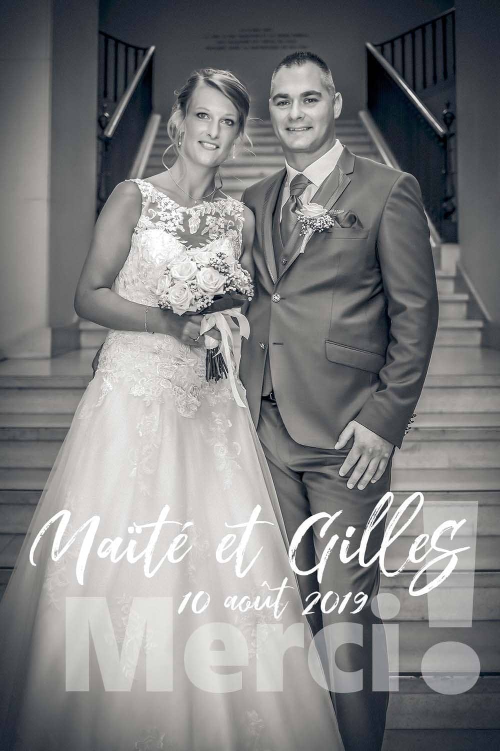 Quelques instants photos dans le mariage de Maïté et Gilles