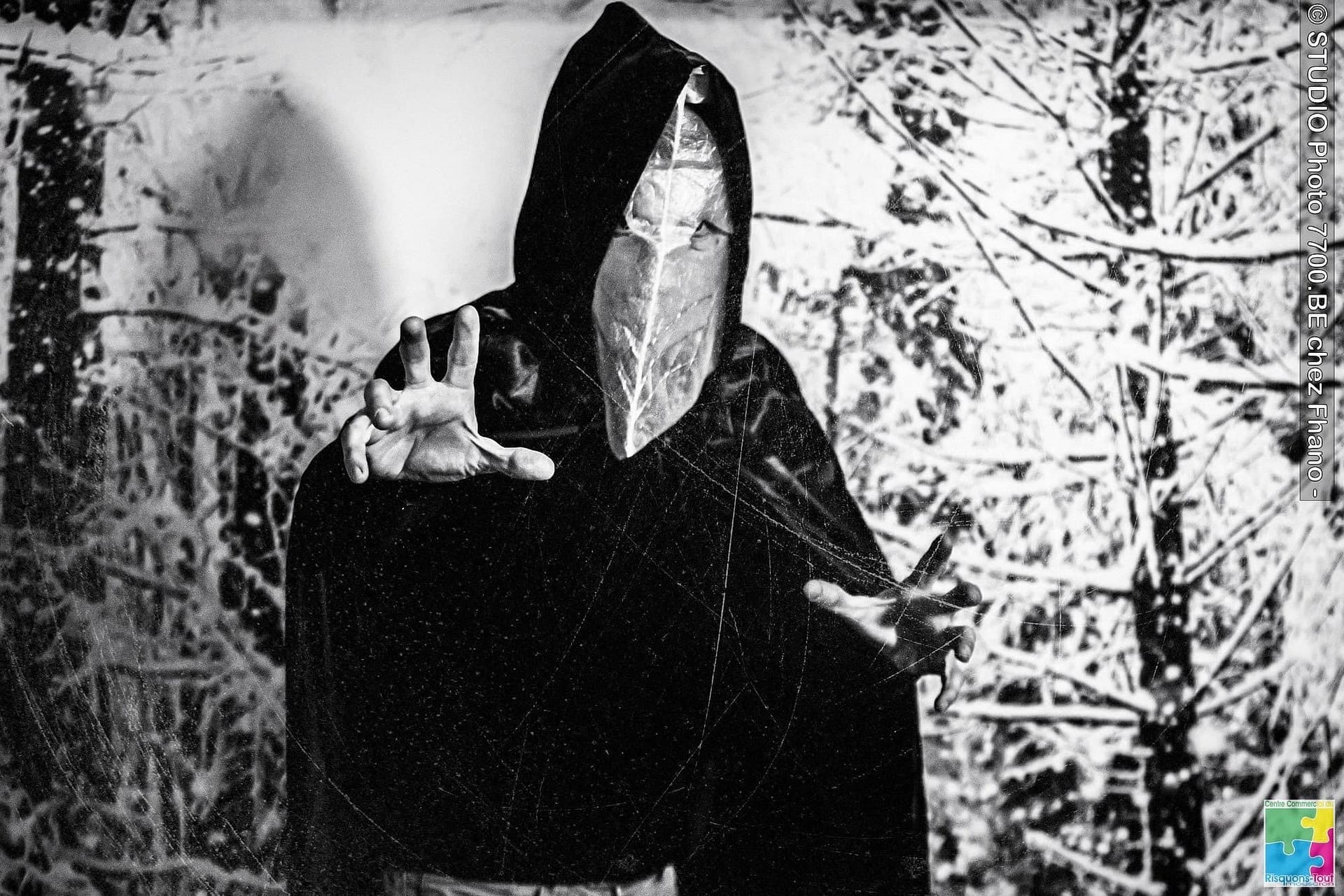 Séance photo du Studio 7700.BE pour Halloween 2019 en partenariat avec le cortège CCRT